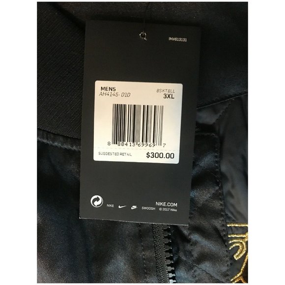 Nike NBA “Association” Bomber Jacket Mens 3XL - Picture 10 of 10